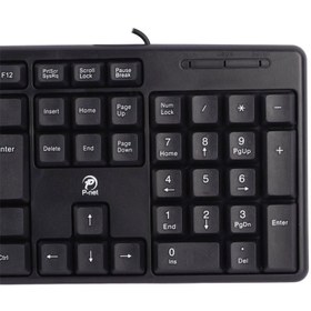 تصویر کیبورد پی نت KB-600 P-Net KB-600 Wired Keyboard