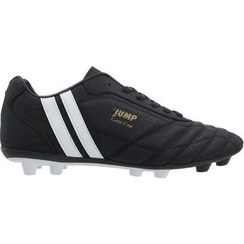 تصویر کفش فوتبال مشکی مدل 13256 برند jump 13256 Black Cleats