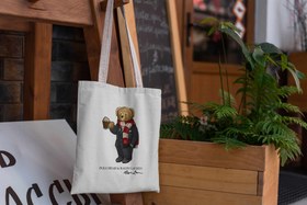 تصویر توت بگ تدی teddi bear tote bag