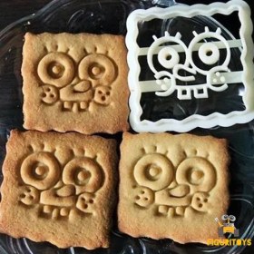 تصویر کاتر کوکی و شیرینی طرح باب اسفنجی 