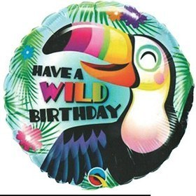 تصویر فویلی تولد هپی پرنده Have a Wild Birthday