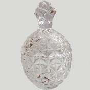 تصویر قندان شیشه ای آناناسی 