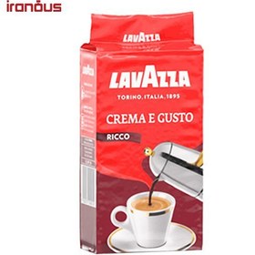 تصویر قهوه لاوازا کرما گوستو ریکو 250 گرمی Lavazza Crema E Gusto Ricco 250 gr