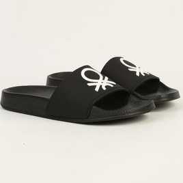 تصویر دمپایی مردانه مردان سیاه BN اورجینال Benetton 