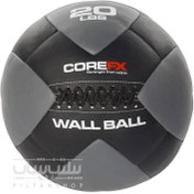 تصویر وال بال کور اف اکس Corefx Wall Ball 20LBS Med Ball 