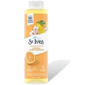 تصویر شامپو بدن ST Ives Energizing با عصاره مرکبات و شکوفه گیلاس – 650 میلی‌لیتر 