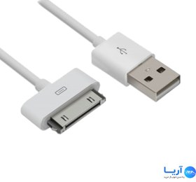 تصویر کابل شارژر اصلی آیفون Apple 30-pin to USB Cable Apple iphone 30 Pin to USB Cable