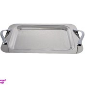 تصویر سینی پذیرایی یونیک مدل UN4032 بزرگ استیل براق 