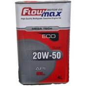 تصویر روغن موتور ۴ لیتری 20/50 SL برند Flow Max 