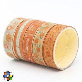 تصویر چسب کاغذی رنگی - بسته 5 عددی 