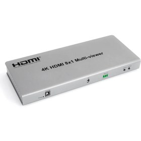 تصویر سوییچ 8*1 HDMI MULTI VIEWER 4K لمونتک 