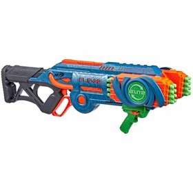 تصویر تفنگ اسباب بازی نرف Nerf مدل Hasbro - Nerf - Elite 2.0 Flipshots Flip-32 Blaster - 32 Dart Barrels_اسباب بازی 