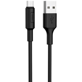 تصویر کابل هوکو تبدیل USB به microUSB مدل X25 Hoco X25 USB to microUSB Cable