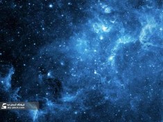 تصویر آسمان مجازی طرح کهکشان 