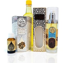 تصویر روغن بادام تلخ کوهی (لوز جَبَلی) طیبستان مدل طبیعی - 1 کیلویی Mountain Bitter Almond Oil (Luz Jabali) Tayyistan Natural Model