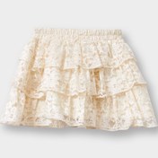 تصویر دامن نوزاد دختر بژ دفکتو 