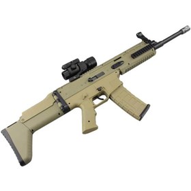 تصویر تفنگ تیر ژله‌ای شارژی اسکار مدل SCAR V2 