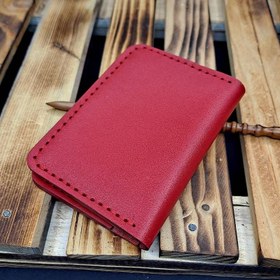 تصویر کیف جاکارتی چرم طبیعی j107 leather card holder j107