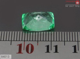 تصویر نگین زمرد کلمبیا طبیعی رنگ تقویت شده کد 84013 