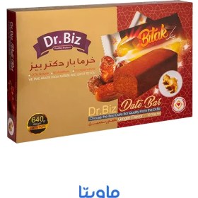 تصویر خرمابار زنجبیلی دکتر بیز 32 عددی Biz ginger Date Bar