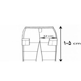 تصویر شلوار کارگو 6جیب کتان بنگال کشی 