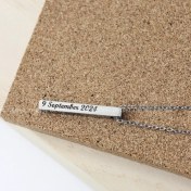 تصویر گردنبند مکعب عشق(متن دلخواه) 