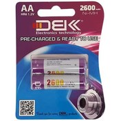 تصویر باتری قلمی قابل شارژ دب کا DBK 2600mAh HR6 