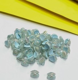 تصویر صدفای سایز کوچک - زرد 