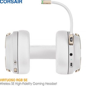 تصویر هدفون گیمینگ کورسیر Corsair -مدل VIRTUOSO Headset Corsair VIRTUOSO RGB Wireless SE Gaming