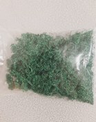 تصویر پودر چمن ماکت سازی طبیعی سبز تیره 