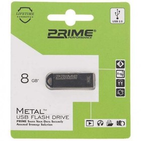 تصویر فلش مموری PRIME مدل METAL ظرفیت 8 گیگابایت 