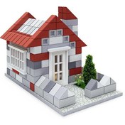 تصویر اشل-ویلا شومینه ای مینیاتوری 