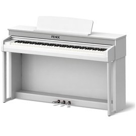 تصویر پیانو DPS 85WH دیجیتال سفید Genel Markalar 