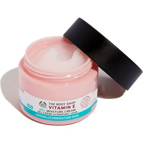 تصویر ژل کرم مرطوب کننده بادی شاپ حاوی ویتامین E حجم 50 میلی لیتر Body Shop moisturizing cream gel containing vitamin E 50ml