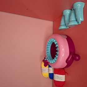 تصویر دستگاه بافندگی بزرگ 