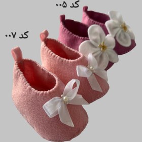 تصویر پاپوش نوزادی نمدی Papoosh namadi