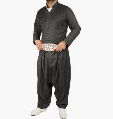 تصویر لباس کردی مردانه مدل مهابادی 