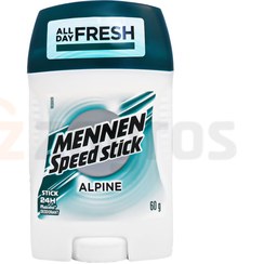 تصویر استیک دئودورانت منن اسپید استیک مدل ALPINE وزن 60 گرم MENNEN SPEED STICK ALPINE