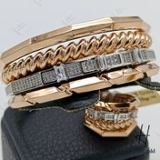 تصویر دستبند انگشتر طلای نگین دار پورتوفینو جلوا (پورتوفینو جلوا) 