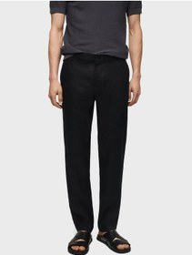 تصویر شلوار راسته اویستر برند mango man Oyster Straight Fit Pants