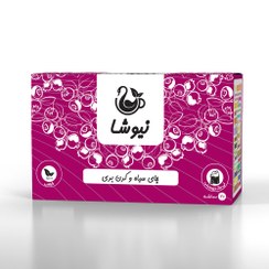 تصویر دمنوش چای سیاه و کرن بری ۲۰ عددی نیوشا 