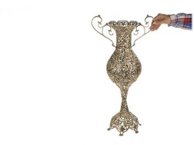 تصویر گلدان طوری برنجی 