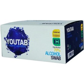 تصویر پد الکلی آلومینیومی یوتاب (100 عدد) 