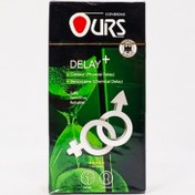 تصویر کاندوم تاخیری اورز مدل+Delay بسته 12 عددی(انقضا2028/04) 