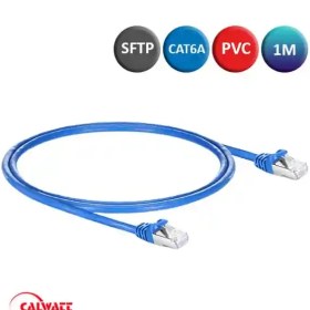 تصویر پچ کورد CAT6A SFTP PVC 1 Meter 