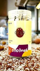 تصویر نارگیل خشک اسلایس ۱۰۰ گرم Dried coconut