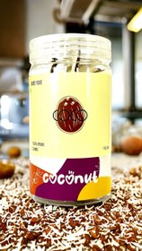 تصویر نارگیل خشک اسلایس ۱۰۰ گرم Dried coconut