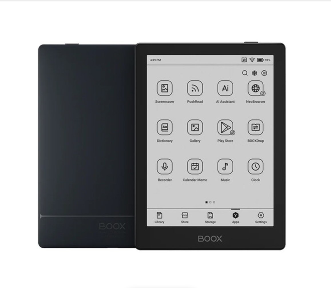 کتابخوان اونیکس مدل BOOX GO 6 سایز ۶ اینچ با نور جلو