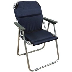 تصویر صندلی تاشو سفری مدل تمام فنر 7+2 فوم دار 