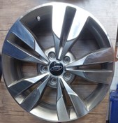 تصویر رینگ فابریک سایز ۱۷ رختراش نقره‌ای (MVM) ا Original wheel size 17" MVM Original wheel size 17" MVM